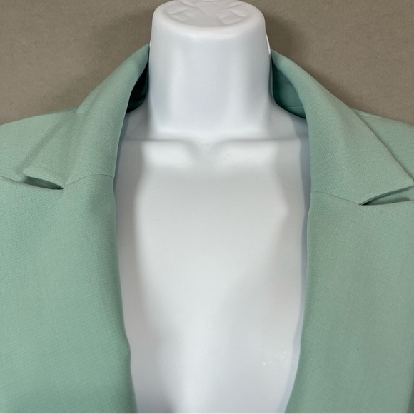 White House Black Market Green Lined Blazer NWOT - Picture 2 of 16